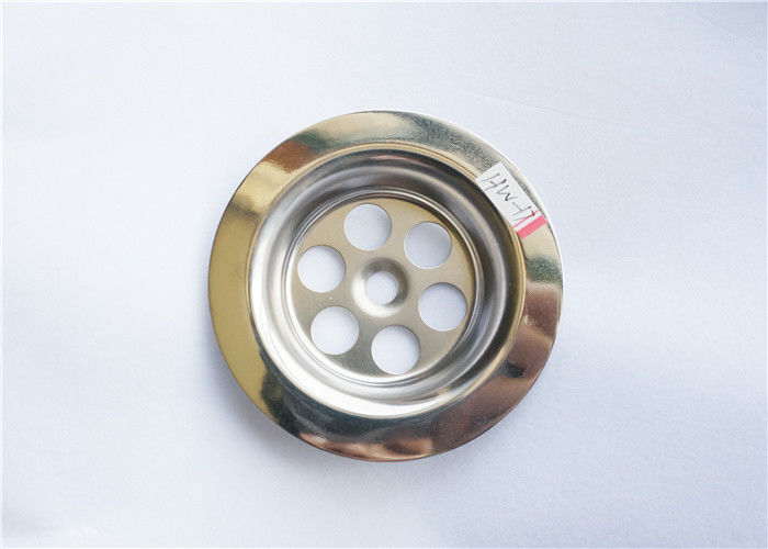 Durable Silver Sink Strainer Parts Mirror Polish Surface Anti - Corrosion