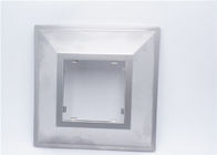 Stainless Steel Metal Stamping Parts Square LED Lamp Vocer 157 * 157 mm